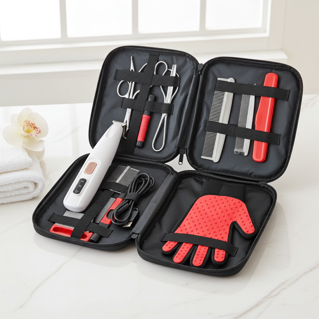 Fur Perfect starter grooming bundle — essential pet grooming tools set