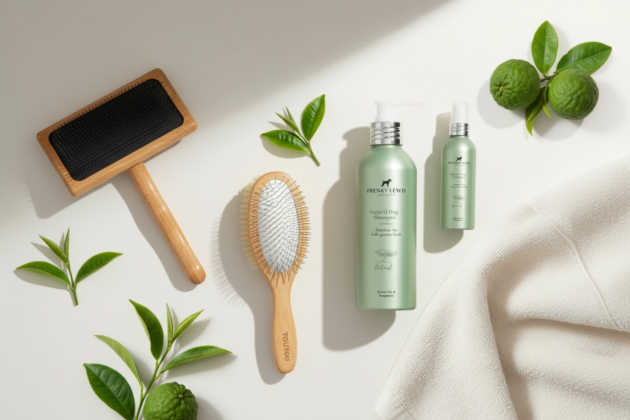 Fur Perfect Hero — Actual Products Flat Lay